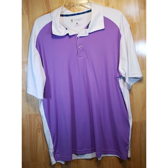 Lot of 3 Polo Golf Shirts Sz XL Greg Norman Ben Hogan St Andrews of Scotland - Picture 13 of 16